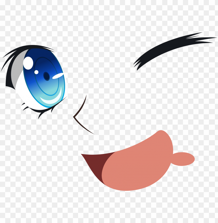 collection of free smile vector anime mouth download - anime eyes and mouth PNG image with transparent background@toppng.com