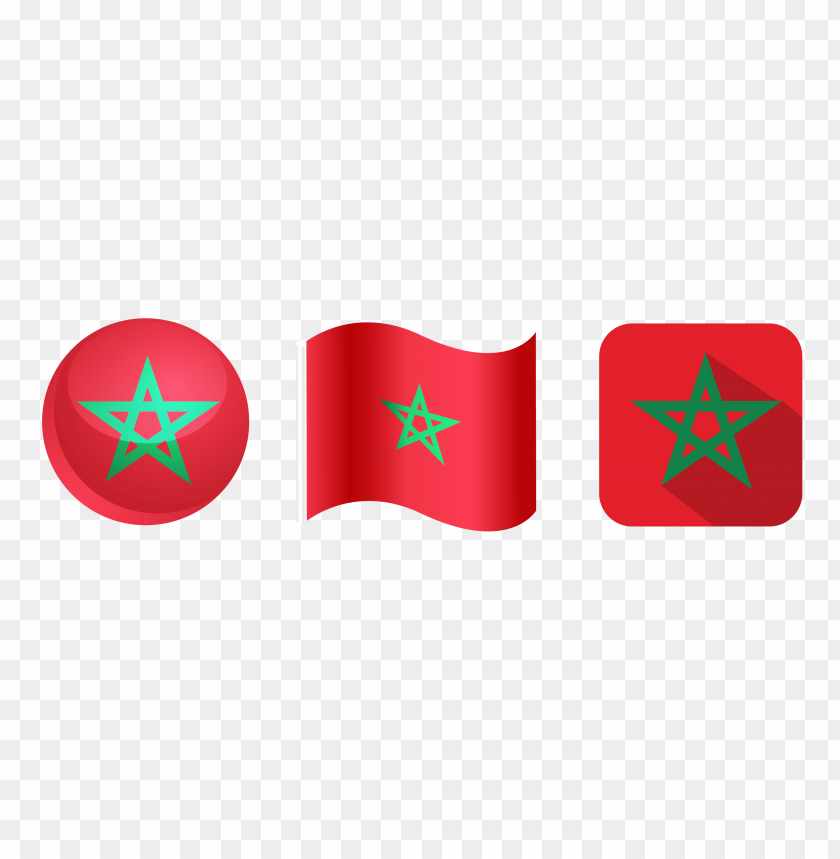 Collection Of Morocco Flags Icons PNG Transparent With Clear Background ID 475503