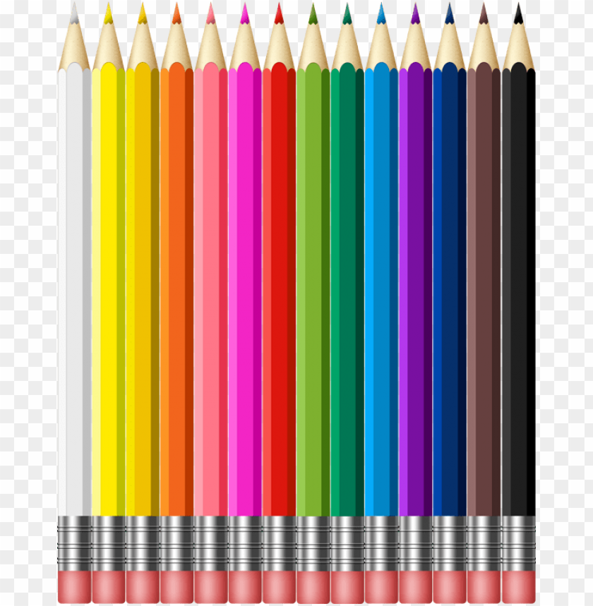 Color Pencil Png PNG Image With Transparent Background