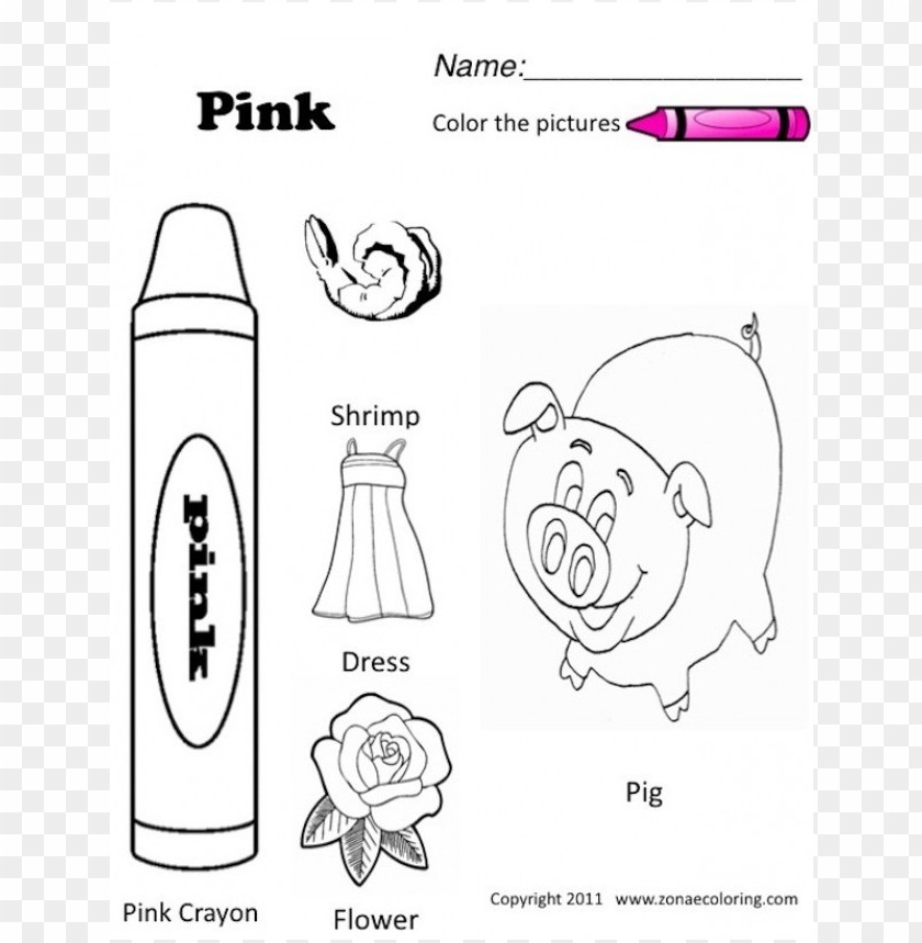 Free download | HD PNG color pink coloring pages PNG transparent with ...