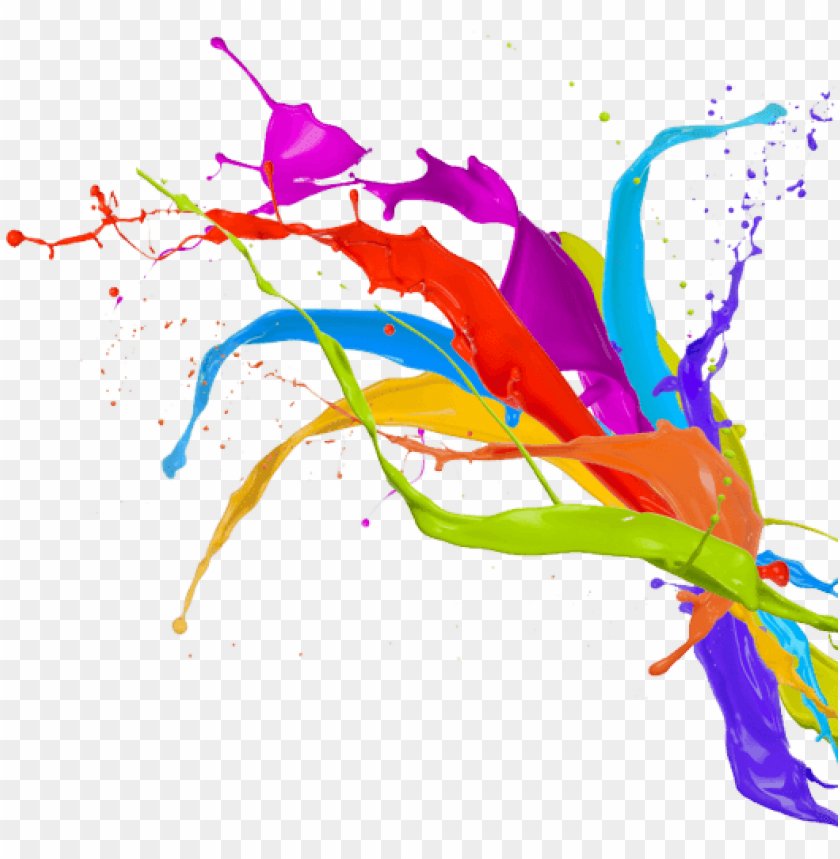 colorful splashes, abstract art, paint drips, vibrant colors, liquid motion, creative design, artistic expression