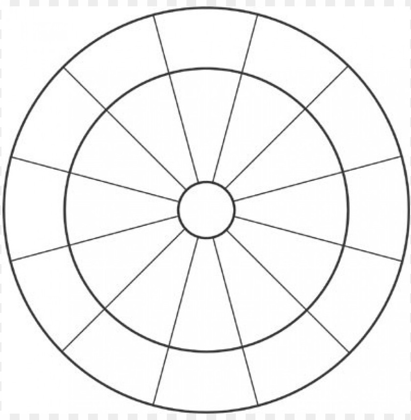 Blank Color Wheel Template (5) TEMPLATES EXAMPLE TEMPLATES