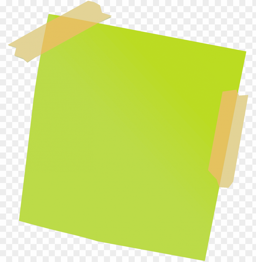 Transparent Background Colored Sticky Note Png - Goimages Talk