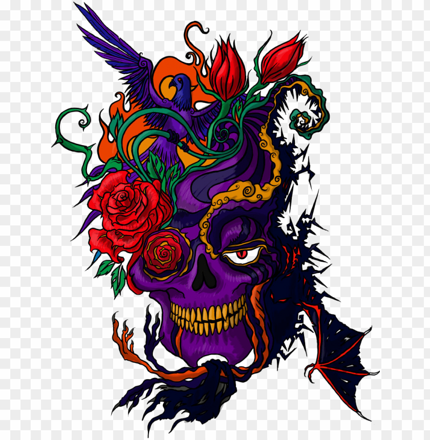 skull tattoo, dragon tattoo, rose tattoo, flower tattoo, tattoo, tribal tattoo