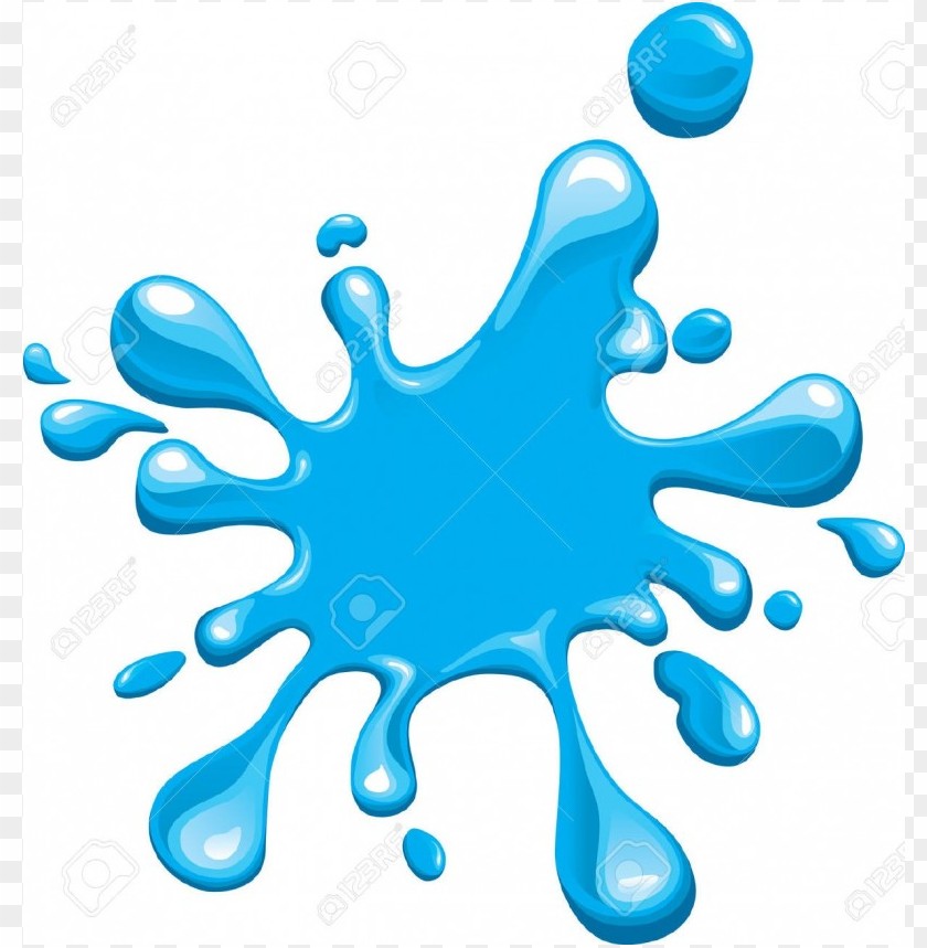 colored water splash clipart PNG image with transparent background | TOPpng