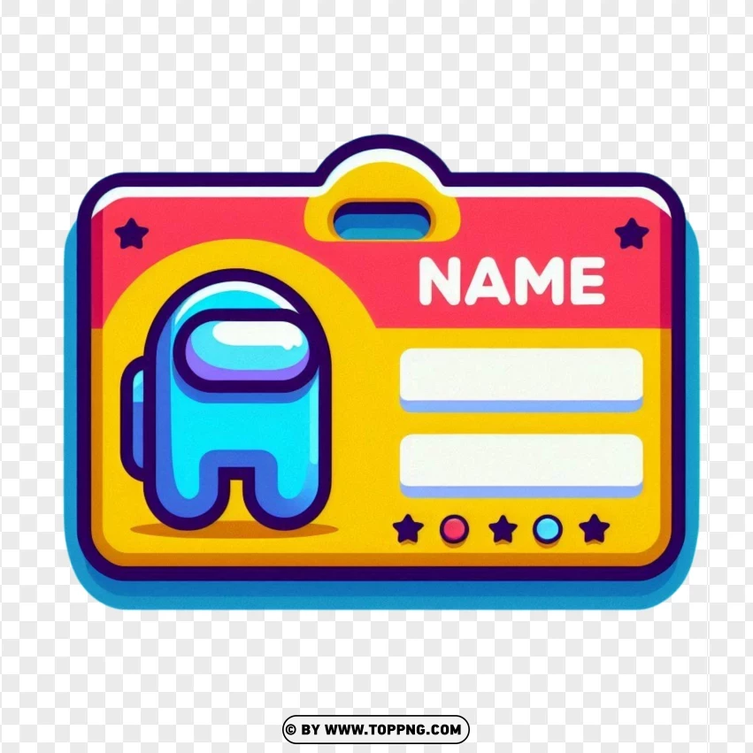 among us , Name Tag , Back To School,Label , Card , Blank , Template 