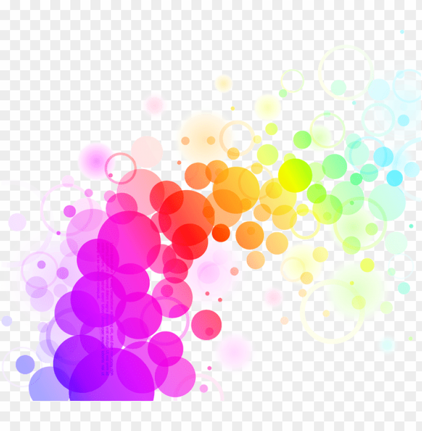 colorful bubble backgrounds png PNG image with transparent background |  TOPpng