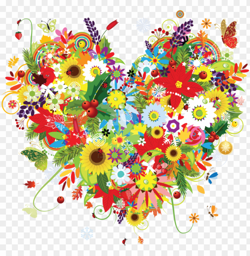 colorful floral design png, png,floral,floraldesign,color,design,colorful