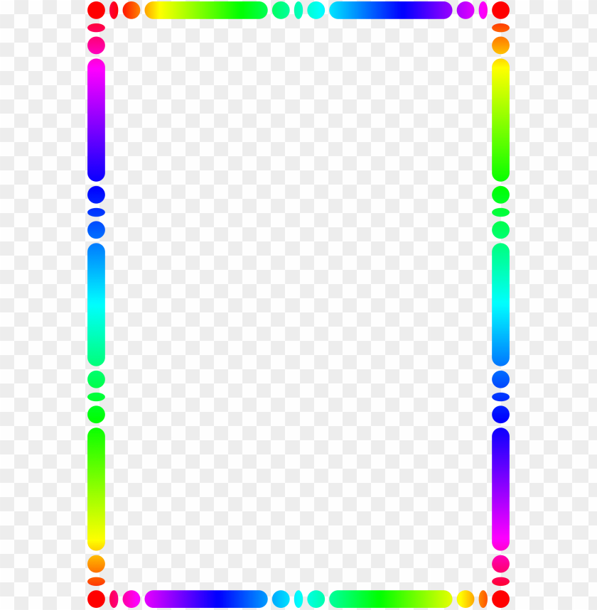 colorful frames and borders png PNG transparent with Clear Background ID 108528