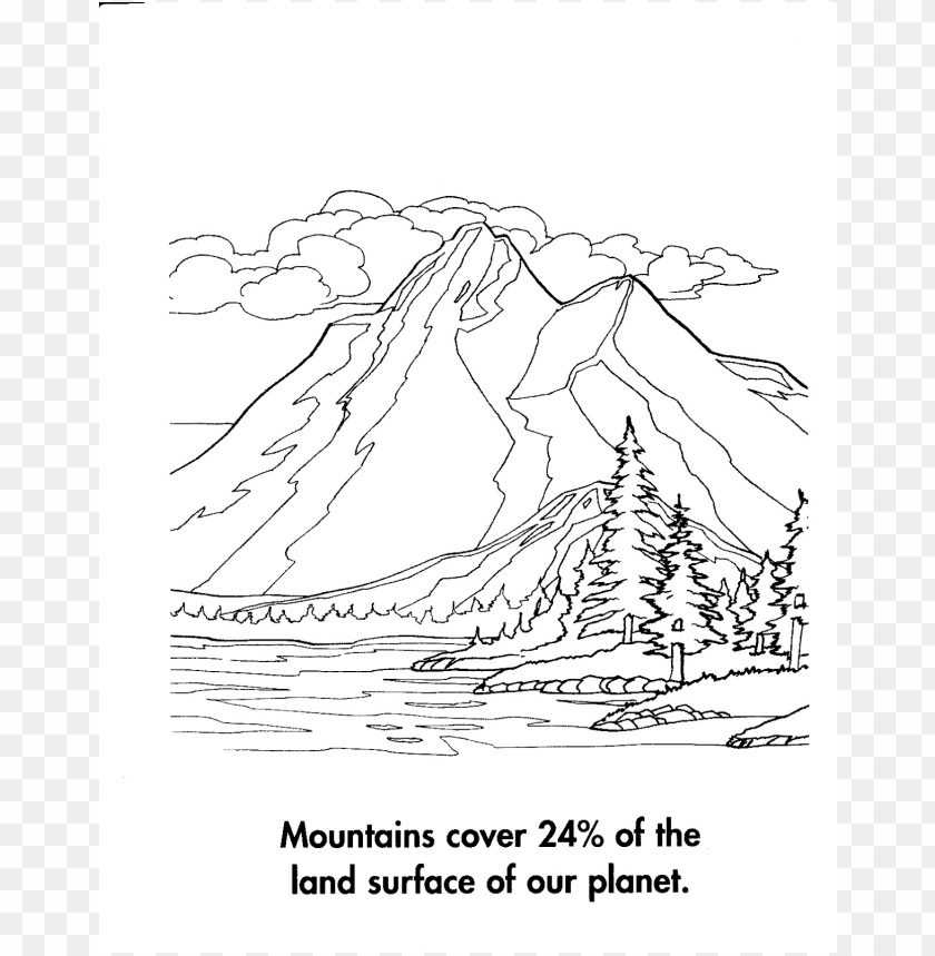 colorful mountain landscapes color sheets, sheet,landscape,landscap,mountain,sheets,mountainlandscape