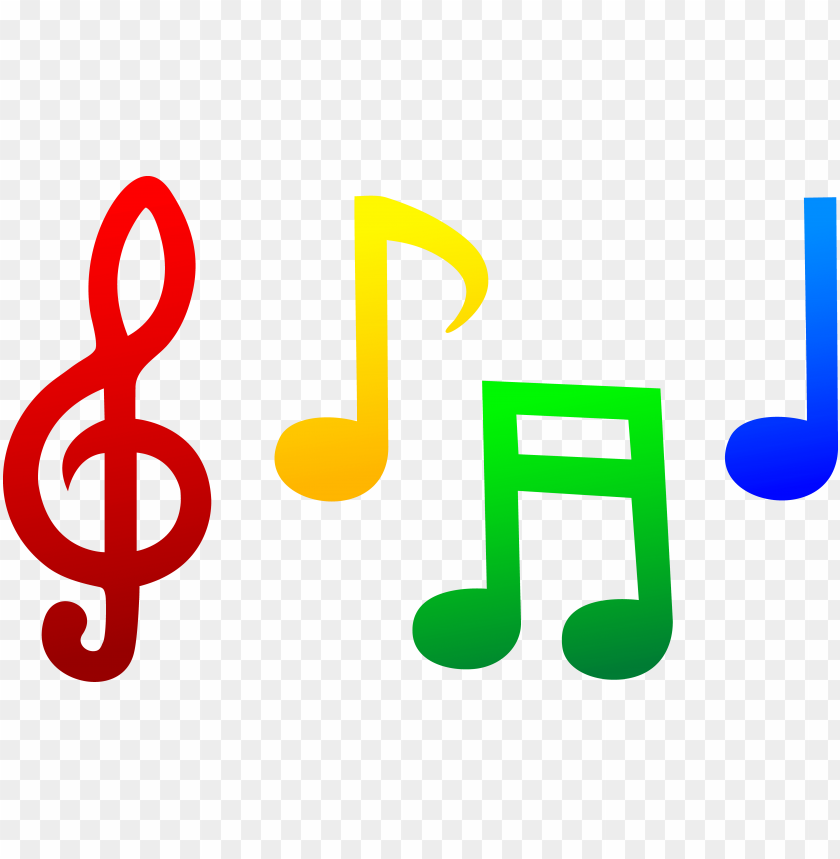 colorful music note png, note,cnote,music,colorful,color,png