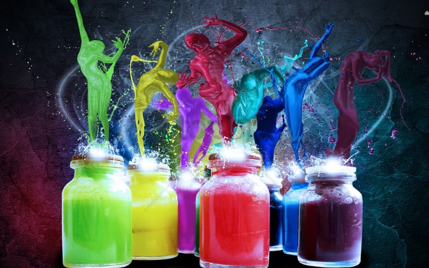 colorful paint splash wallpaper, color,paint,wallpaper,colorful,splash