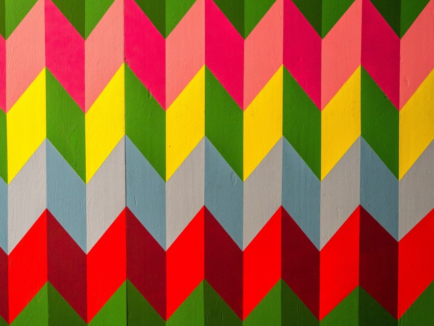colorful, pattern, geometric, variegated, painted
