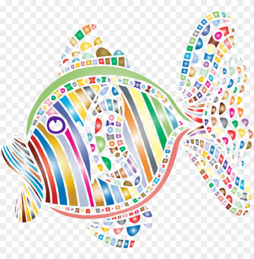color, fishing, geometric, sea, logo, salmon, wave