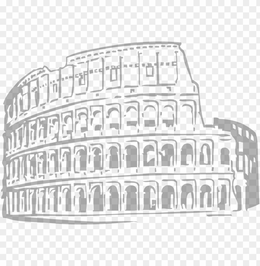 Colosseum Clipart Png Photo - 8188