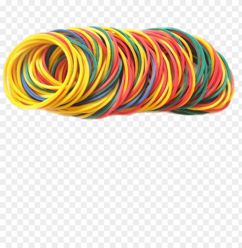 Download coloured rubber bands png images background@toppng.com