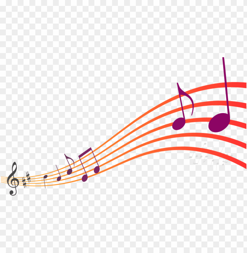 miscellaneous, symbols, colourful music notes, 