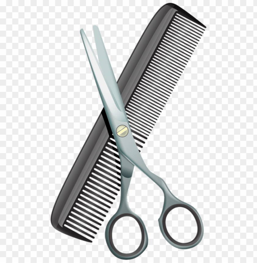 comb and scissors clipart png photo - 55708
