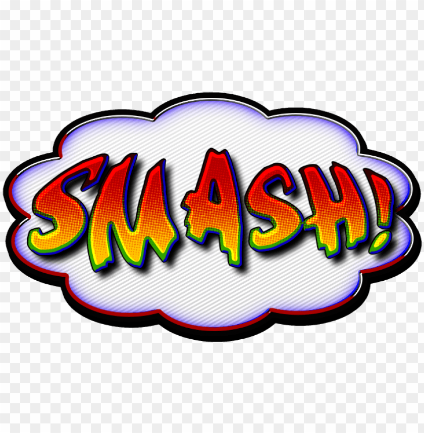 comic book smash PNG image with transparent background@toppng.com
