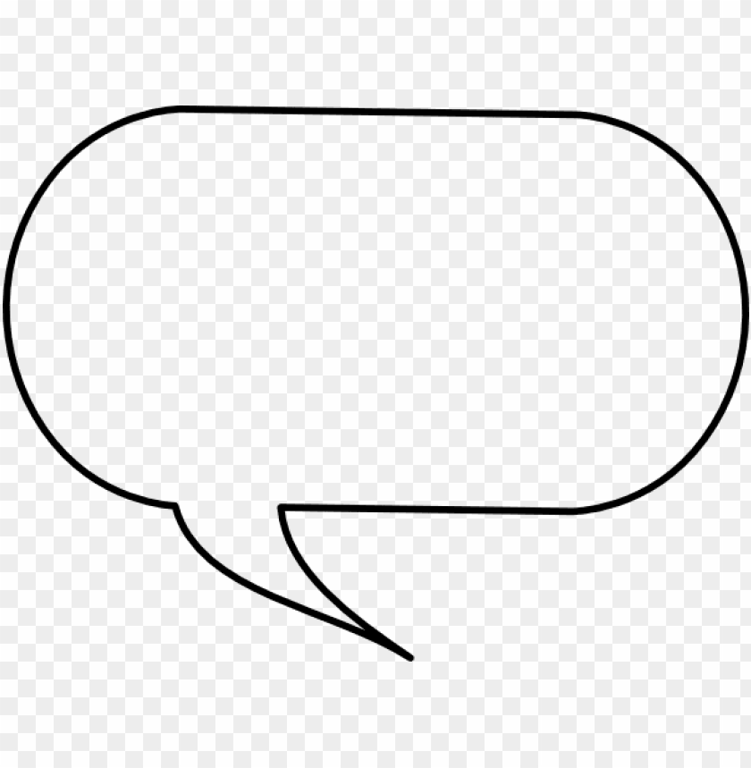 comic book speech bubble PNG image with transparent background@toppng.com