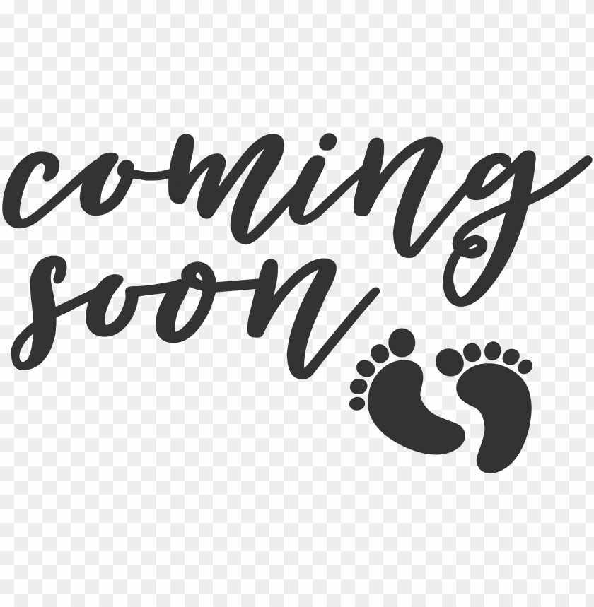 coming soon baby announcement PNG transparent with Clear Background ID 80640