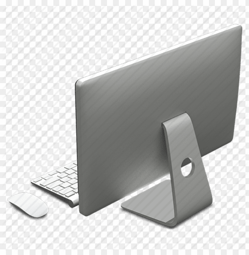 computer back PNG transparent with Clear Background ID 101192