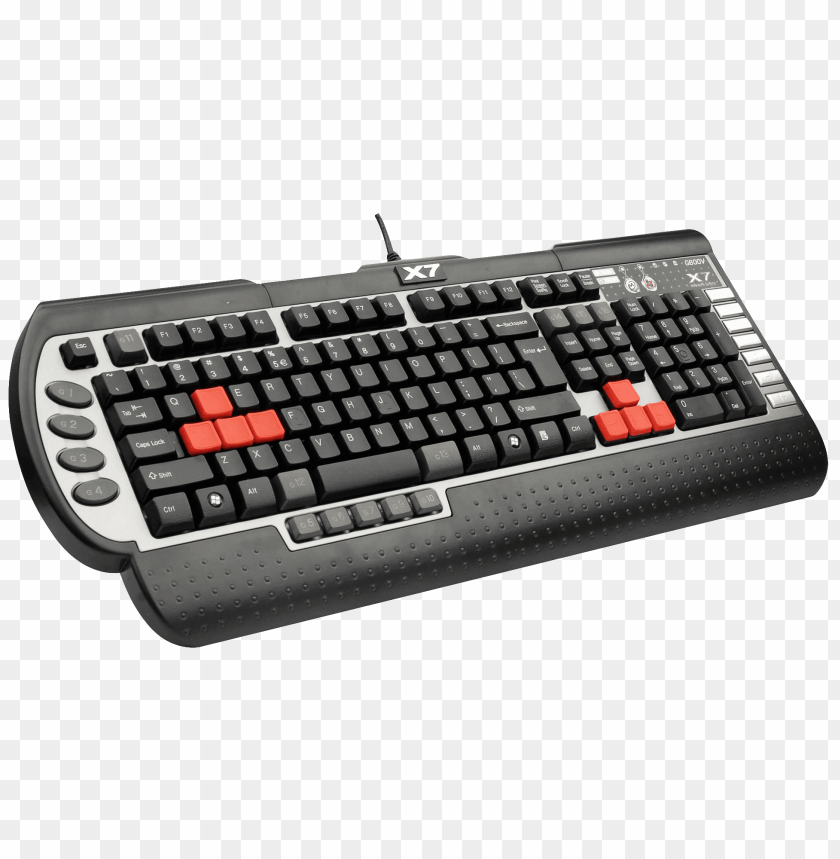 Transparent Background PNG Of Computer Keyboard - Image ID 22945