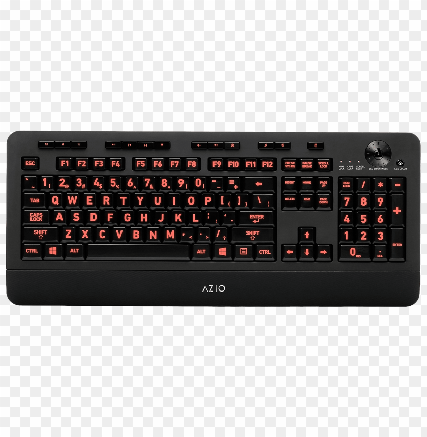 Transparent Background PNG Of Computer Keyboard - Image ID 22957