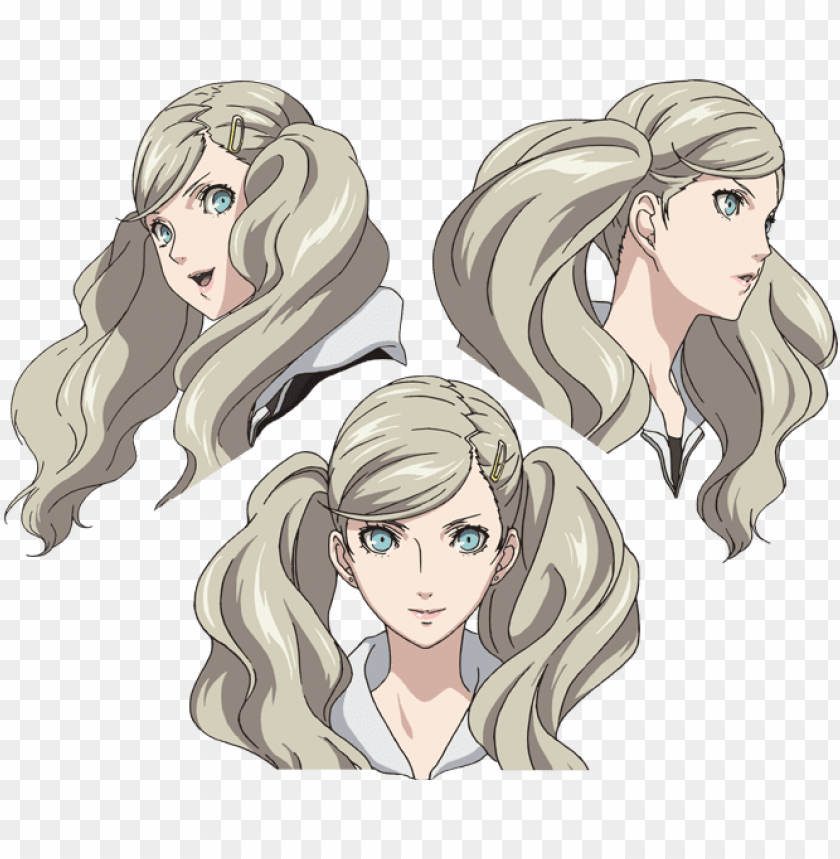 Concept Art For Ann Takamaki And Morgana In Persona Persona 5 Ren And A PNG Image With Transparent Background@toppng.com