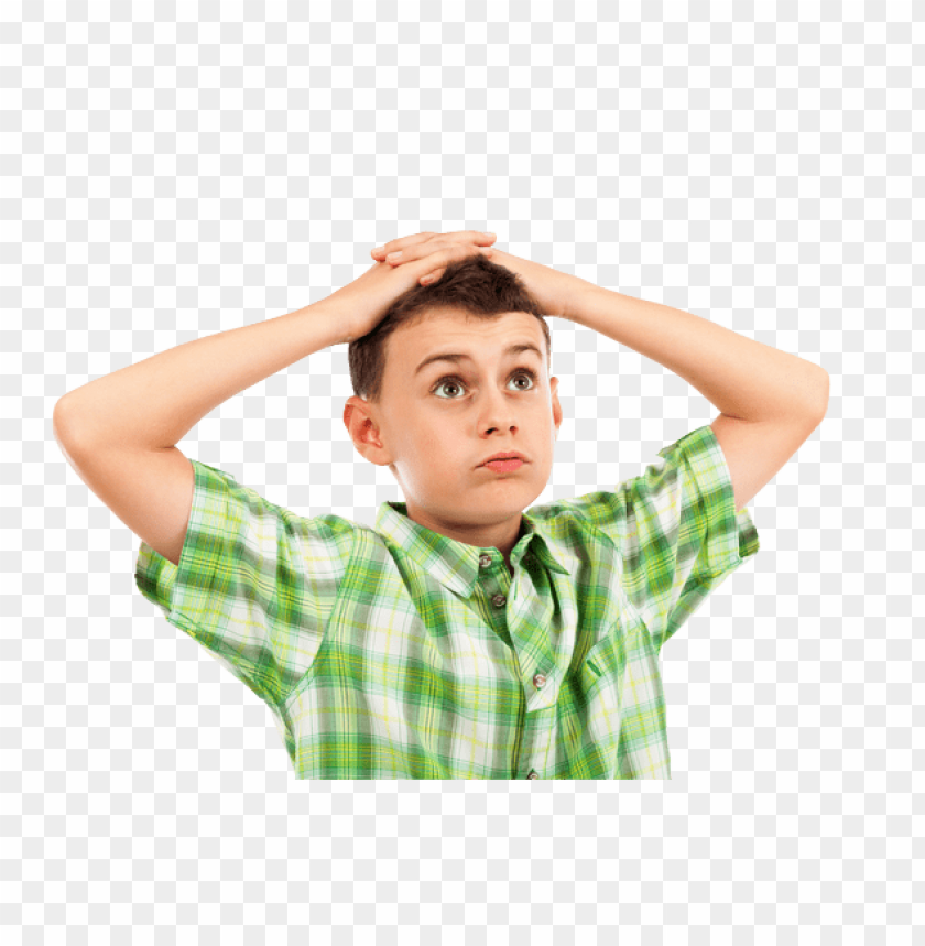 confused kid png PNG transparent with Clear Background ID 112396