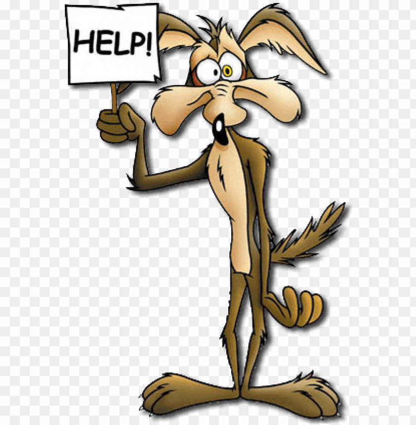 consultancy wile e coyote help PNG transparent with Clear Background ID 217698