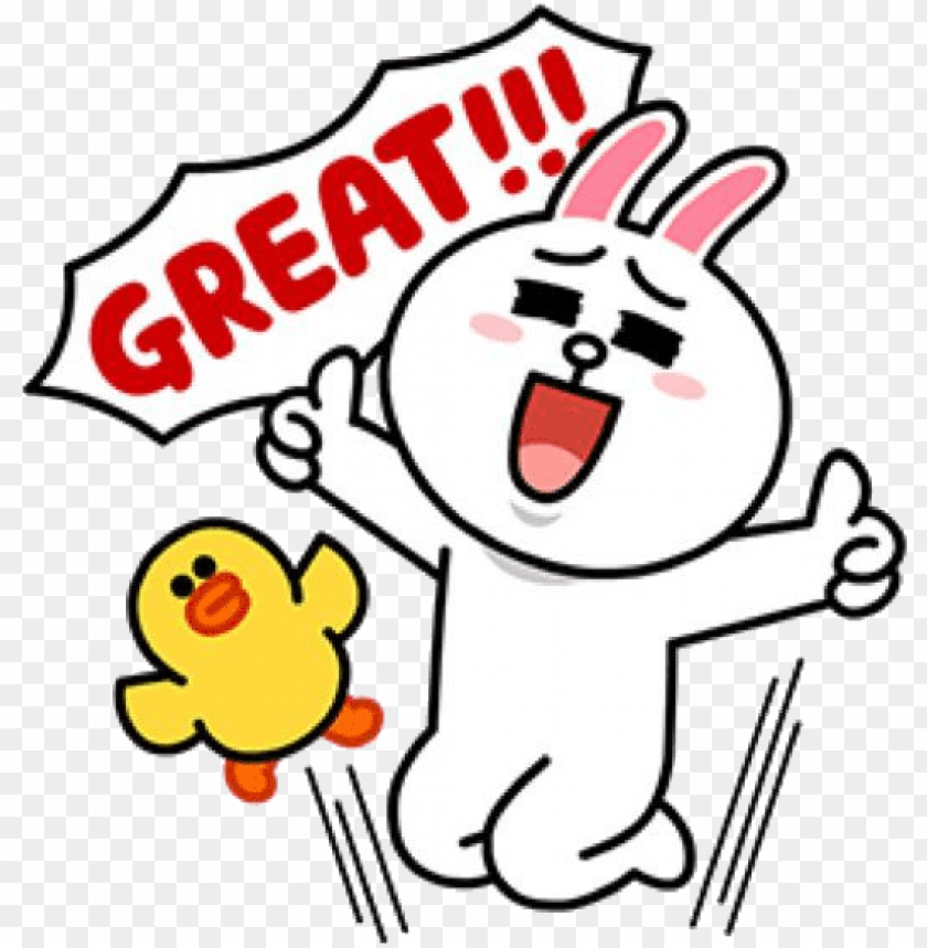 cony brown brown bear line friends line cony line sticker PNG transparent with Clear Background ID 182375