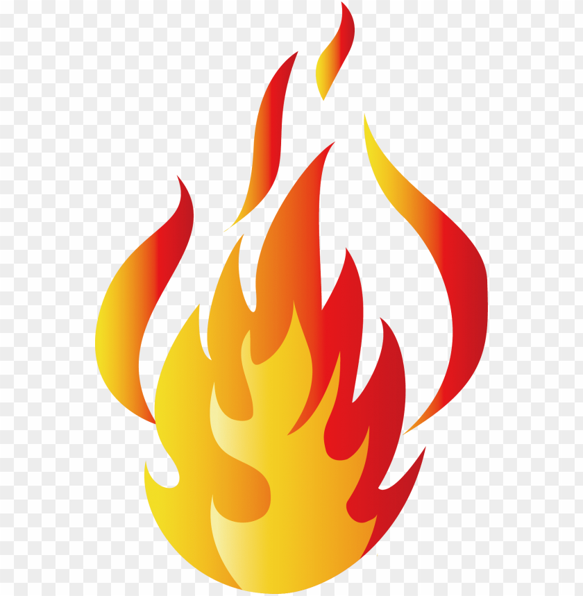 Cool Flame Transprent Free - Flame Cartoo PNG Transparent With Clear Background ID 193298