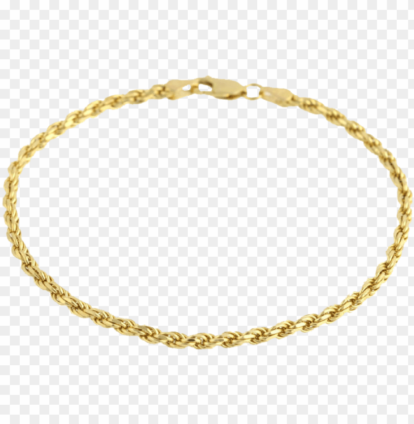 Cool Gold Chain Bracelet Lovely Design Rope Yellow - 18k Chinese Gold Bracelet PNG Transparent With Clear Background ID 245452