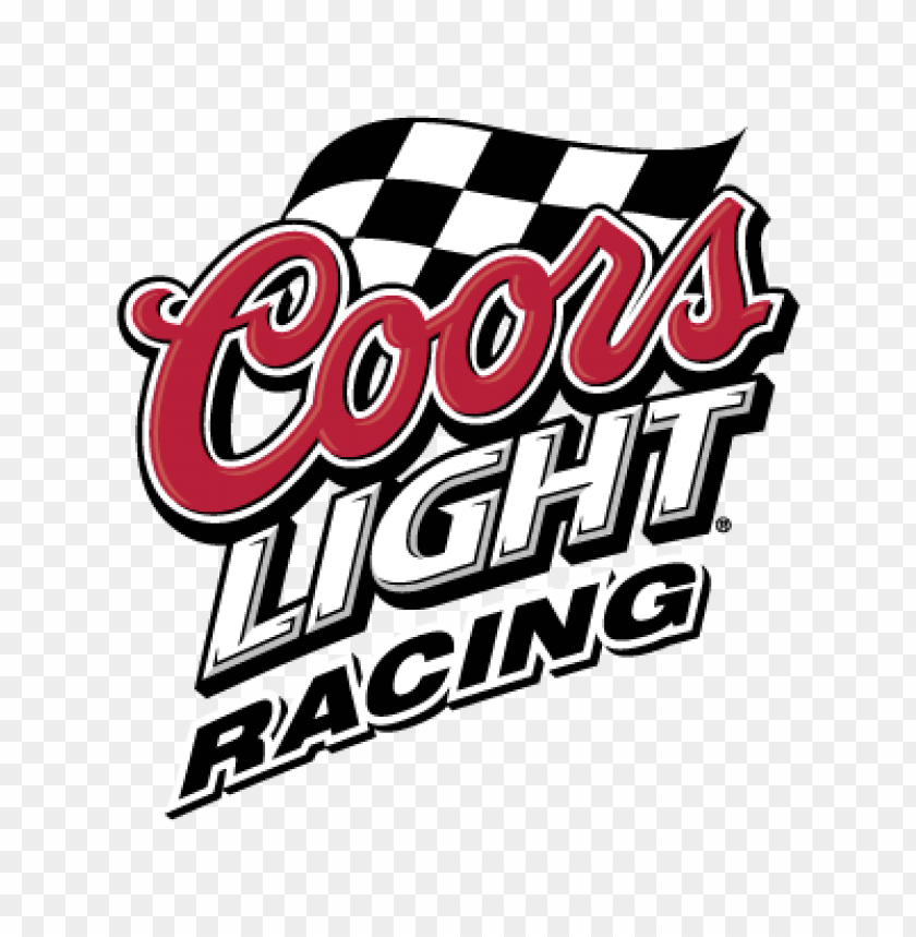  coors light racing logo vector free - 466428