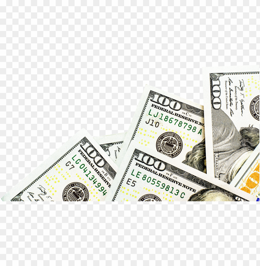 Correct New 100 Dollar Bill PNG Image With Transparent Background