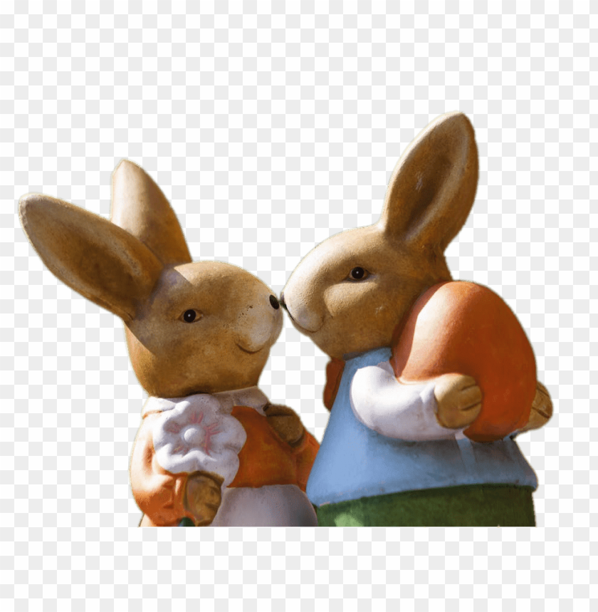 people, couples, couple of decorative garden rabbits, 