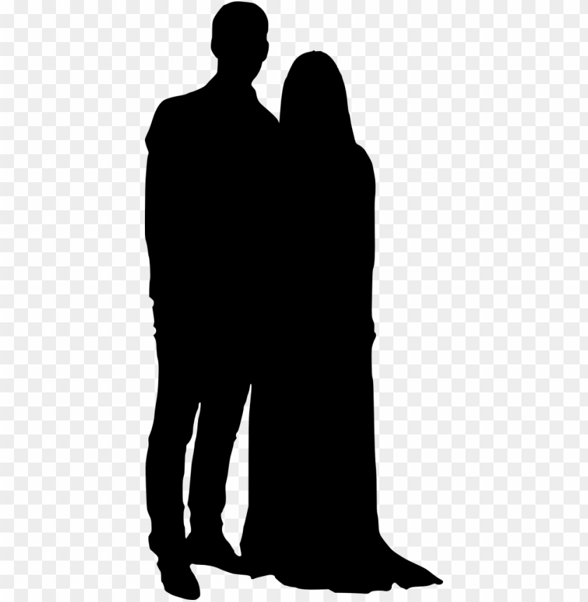 Transparent couple silhouette PNG Image - ID 3715