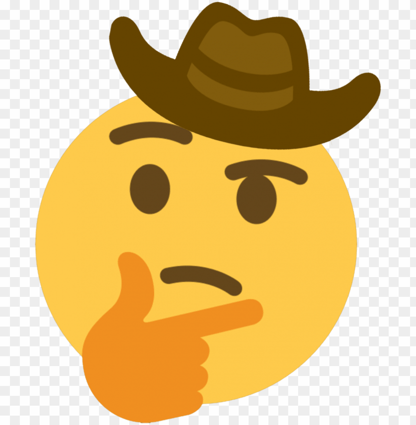 cowboy emojis for discord PNG image with transparent background@toppng.com