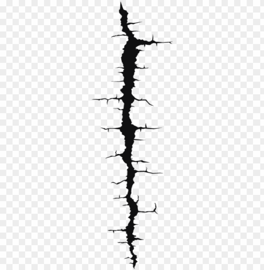 wall crack png