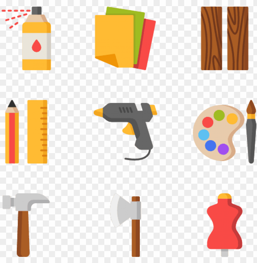 craft, background, isolated, business icon, template, flat, business icons