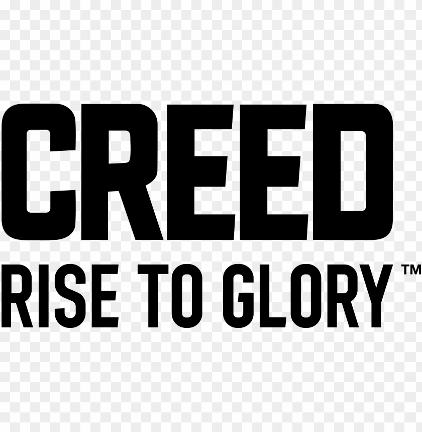 free PNG creed logo black 1 - creed rise to glory logo PNG image with transparent background PNG images transparent