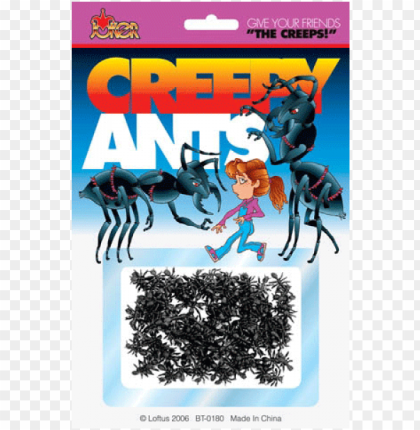 Creepy Ants - Fake Creepy Insects Set Spiders Ants And Flies Ga PNG Transparent With Clear Background ID 443096