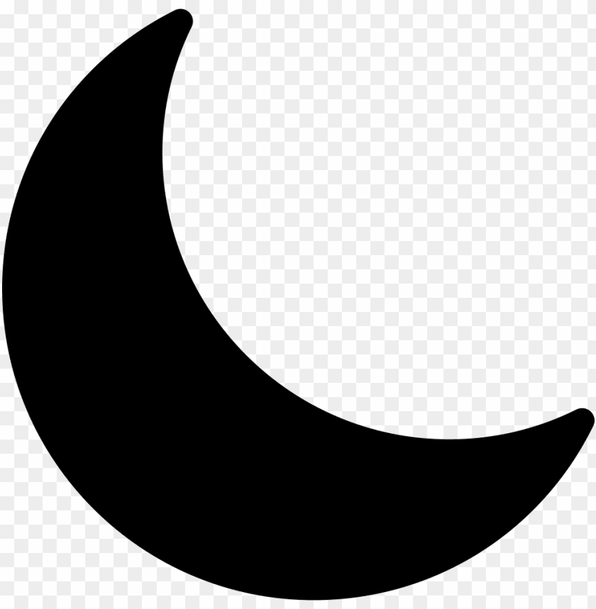 crescent moon transparent background