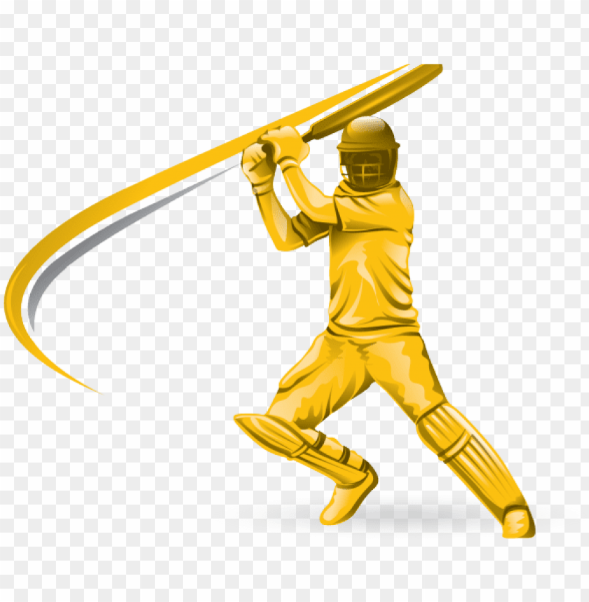 cricket clipart transparent - cricket batsman logo PNG image with transparent background@toppng.com