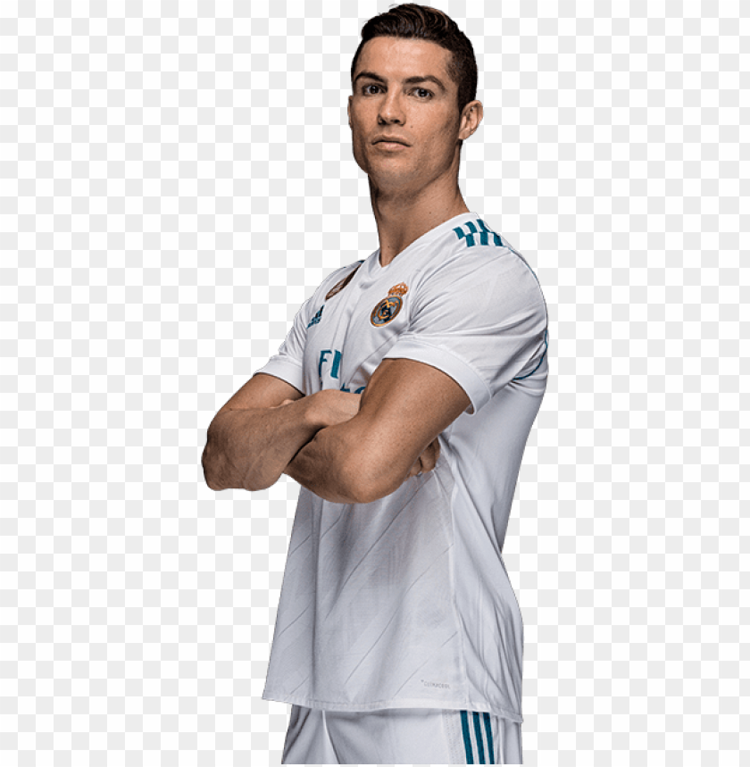 cristiano ronaldo - cristiano ronaldo - real madrid 2017-18 scarf PNG image with transparent background@toppng.com