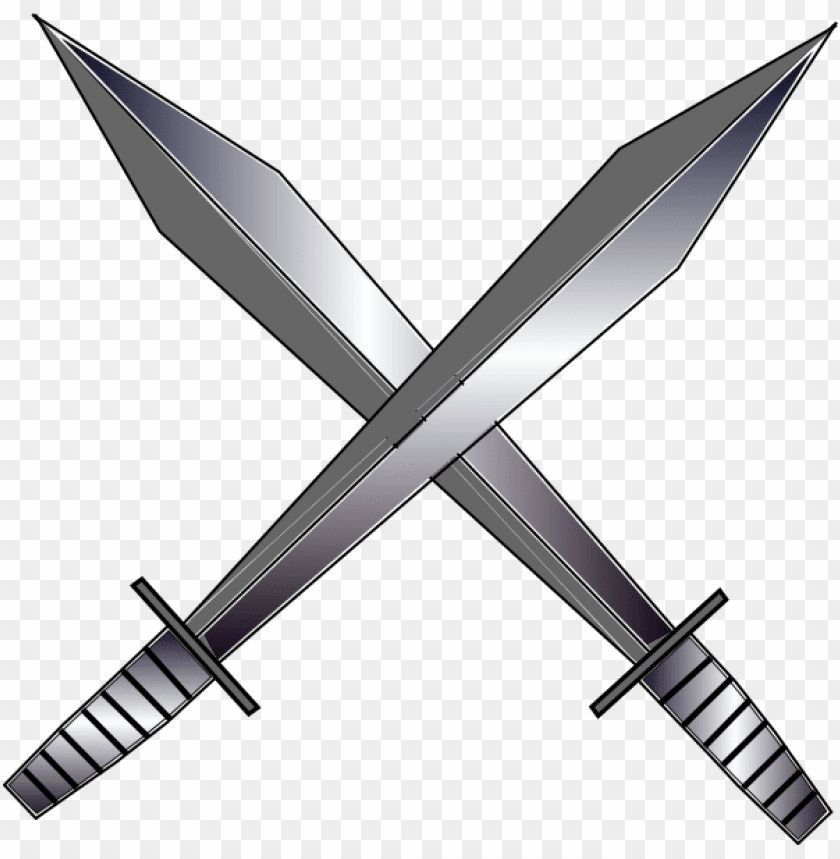 cross swords clip art at clker - sword clip art PNG image with transparent background@toppng.com