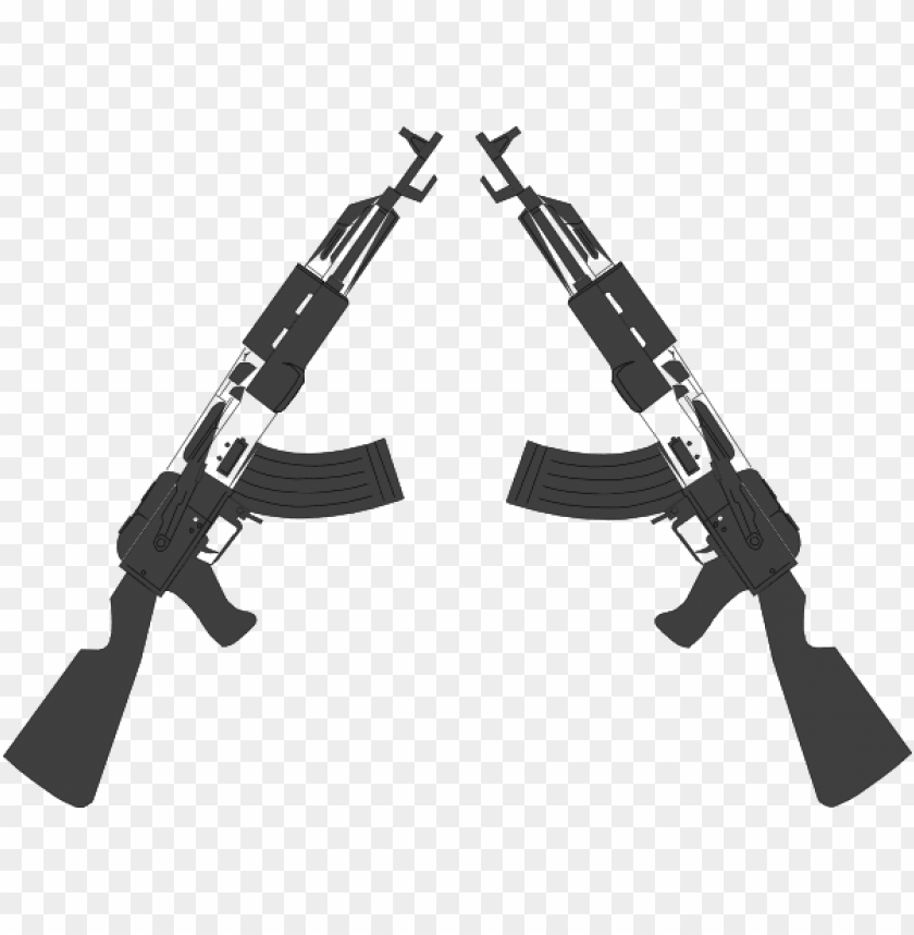 crossed rifles png - guns crossed transparent background PNG image with transparent  background | TOPpng