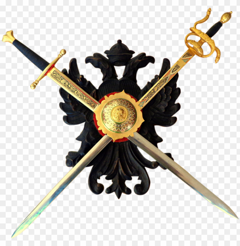 Crossed Swords And Shield Png Swords Over Shield Png Image With Transparent Background Toppng