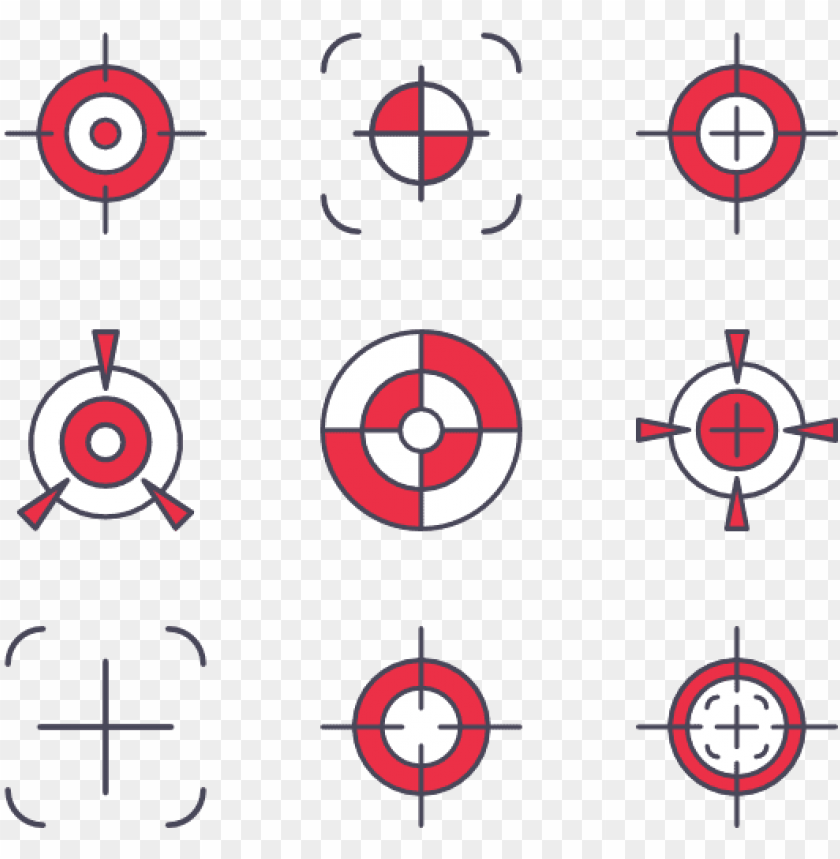 Crosshair Crosshair Png Image With Transparent Background Toppng - circle crosshair roblox